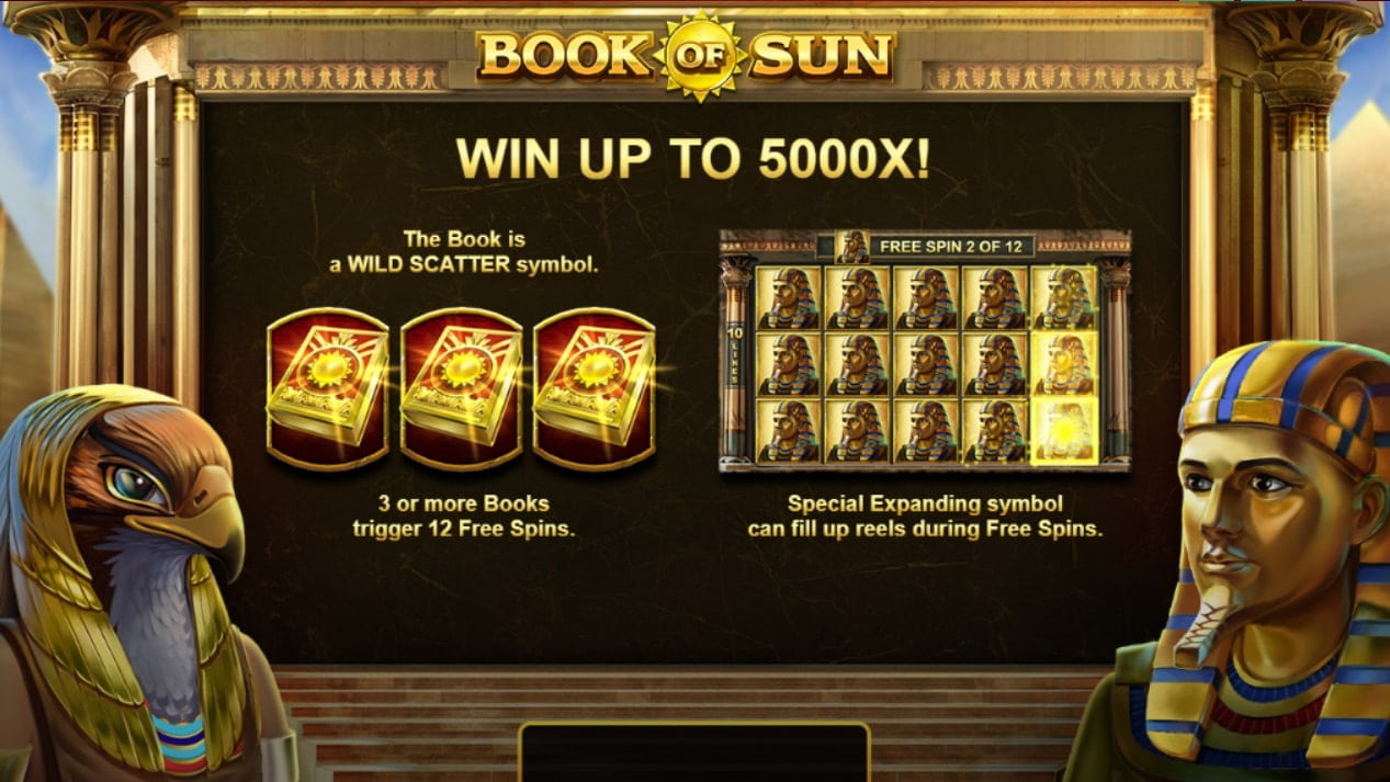 Booongo Kniha Slunce Slot