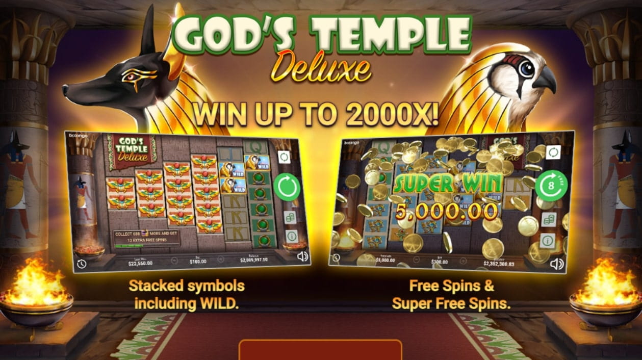 Booongo Boží chrám Deluxe Slot